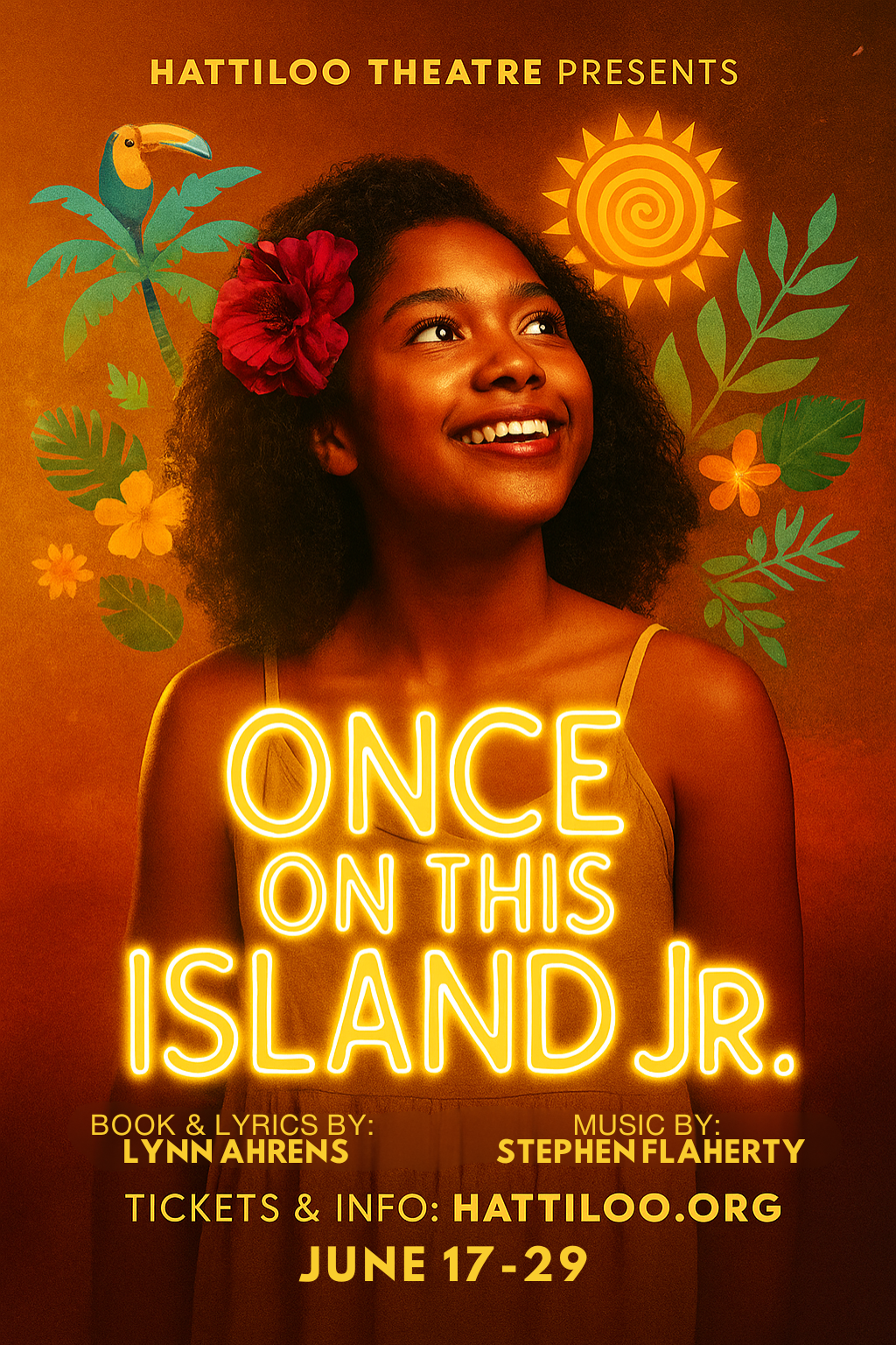 Once On This Island Jr. Poster
